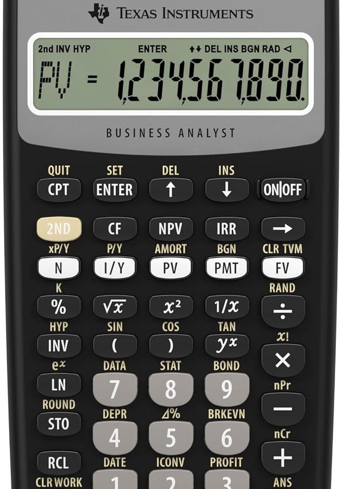 Texas Instruments BA || Plus Financial Calculator - Image 3